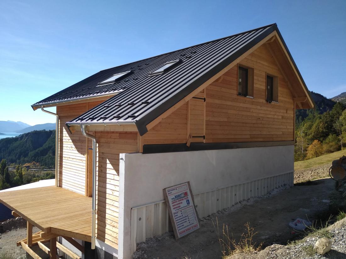 Construction d’une maison à ossature bois - Savine (05)