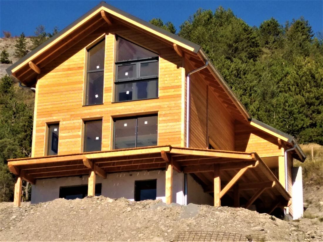 Construction d’une maison à ossature bois - Savine (05)