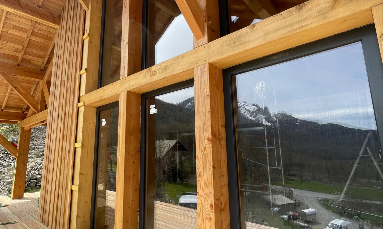 Boudot construction, réalisation de maison, châlet, batiment en ossature bois dans les Alpes
