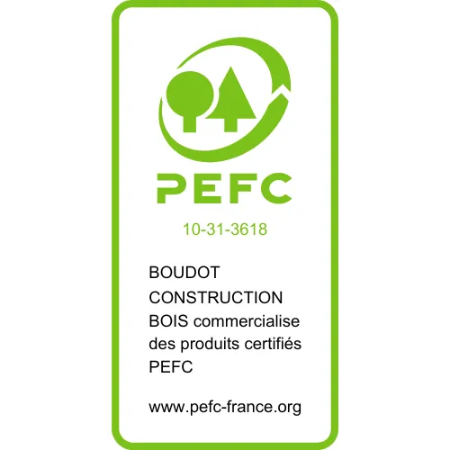 Boudot construction, certifiée de PEFC